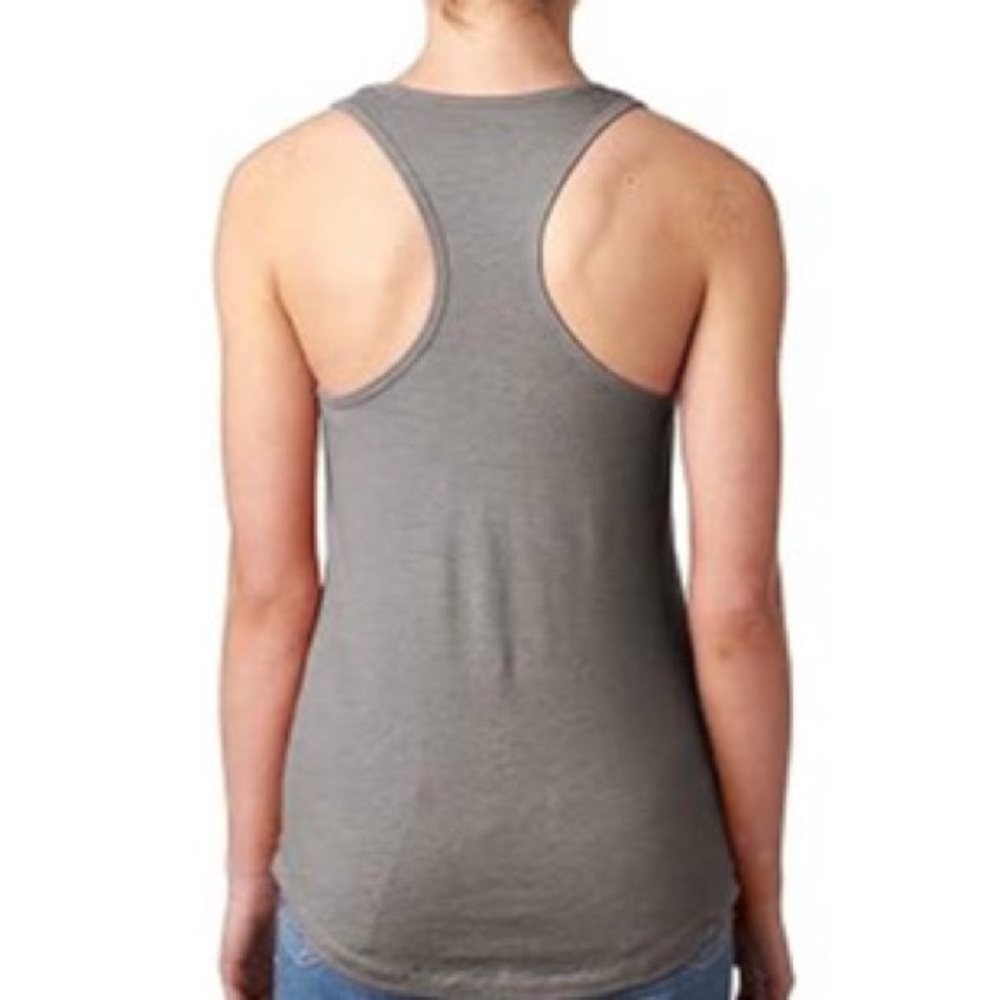 Over the Limit Apparel Scoop Neck Racerback Tank Top